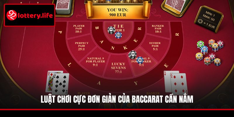 Luật chơi cực đơn giản của Baccarat cần nắm